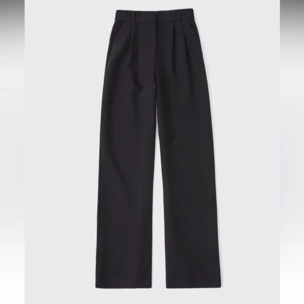 Abercrombie Black Trouser - 28